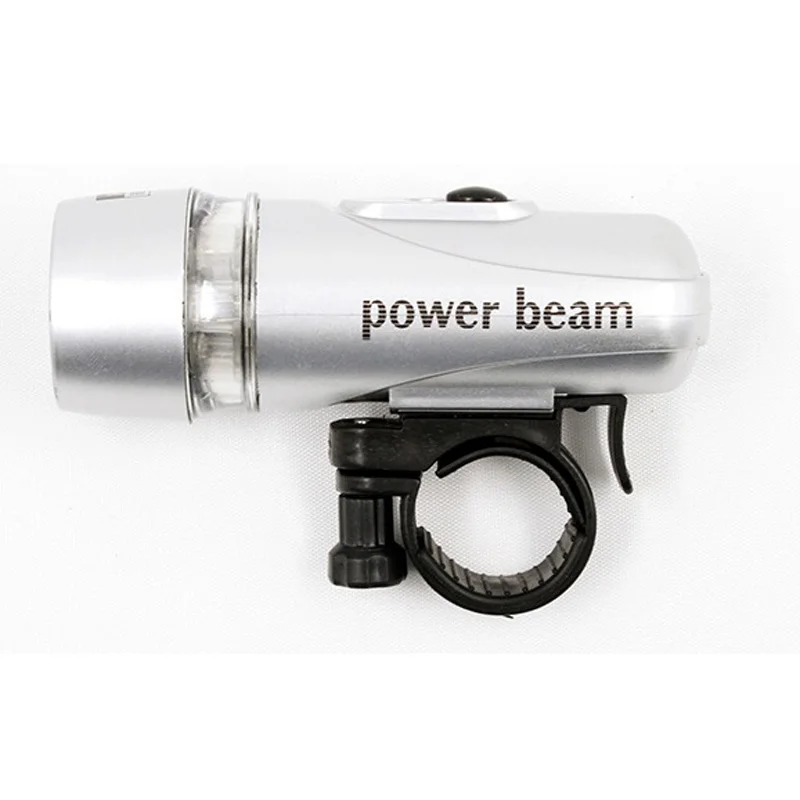 Front Light Silver Дорожный MTB велосипедные фары 5 Led передняя фара Свет+ задний фонарь набор Водонепроницаемый Горный велосипед задняя велосипедная фара лампа фонарик - Цвет: Front Light Silver