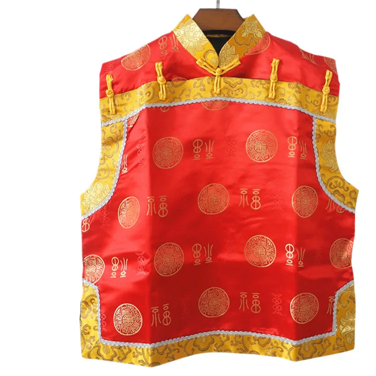 Китайский Новый год традиционные костюмы Тан мужской жилет с вышивкой Древний