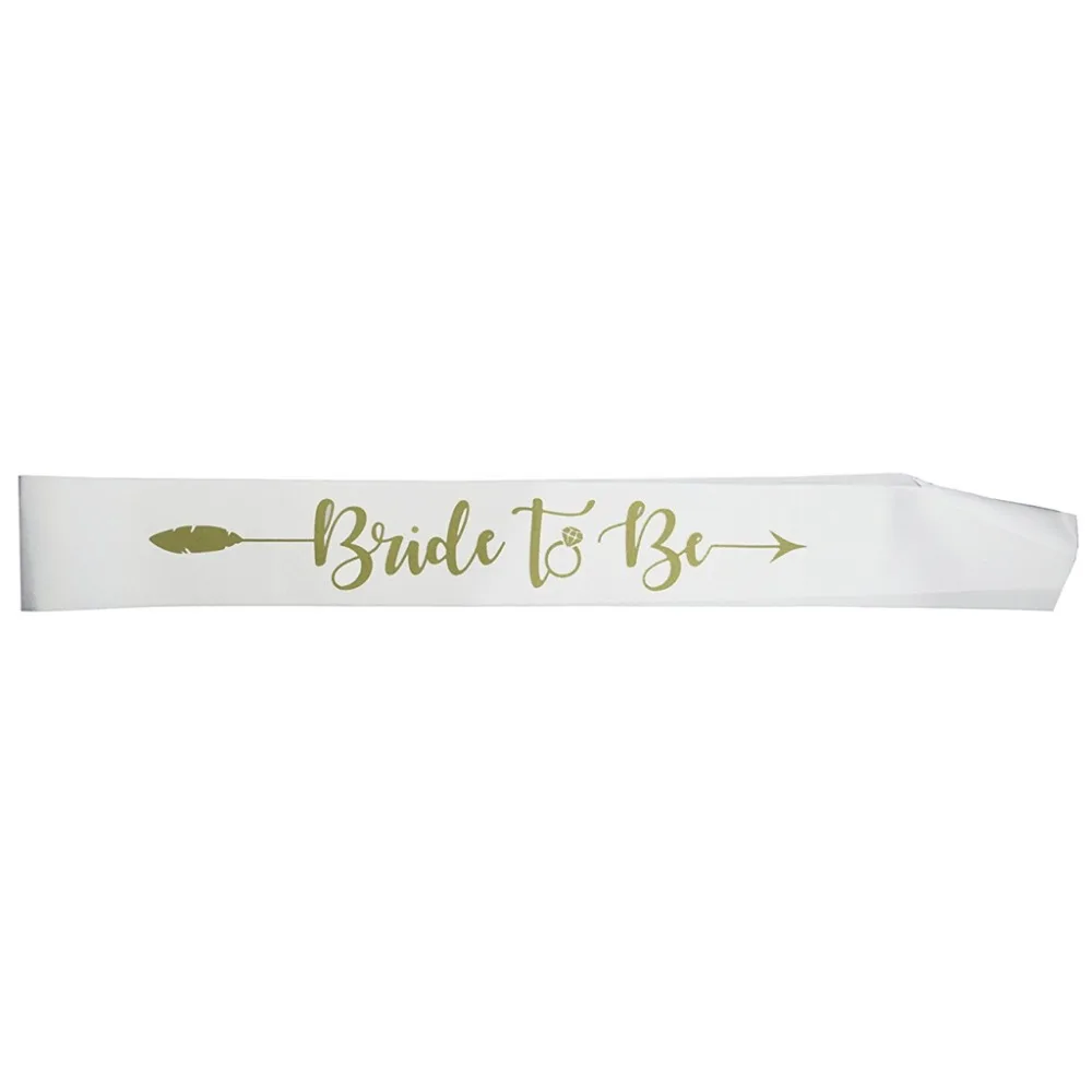 Набор из 6 предметов, с надписью "Bride To Be" створки команда надпись «Bride Tribe» поясом Свадебные девичник вечерние пояса Винтаж свадебные декоративные аксессуары для душа невесты