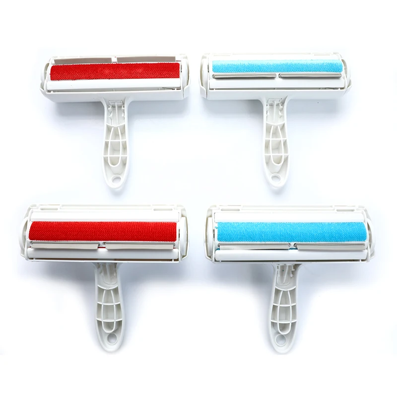 

Долговечная щетка для удаления шерсти домашних животных, эффективная щетка на роликах для животных, двухсторонняя щетка для чистки дивана ...