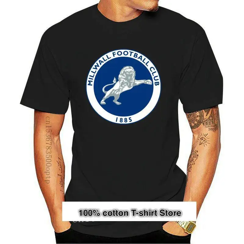 

Camiseta de манга corta para hombre y mujer, camisa унисекс de millwall footbal, nueva