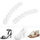 Модные 1 пара женской обуви, противошумный вкладыш из силикагеля пульсации нескользкая подстилка на высоком каблуке единый скольжения Подушка стельки метатарзальный опора со съемным подкладом