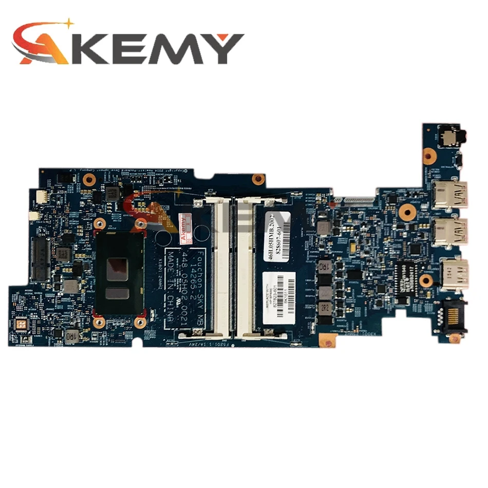 Для HP X360 13-S Laotop материнская плата Процессор I3-6100U 14265-1 14265-2 448.05H03.0021 /0011 100% рабочих
