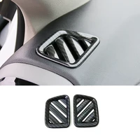 for citroen c5 aircross 2017 2018 2019 abs carbon fiber car front small air outlet decoration cover trim accessories styling
