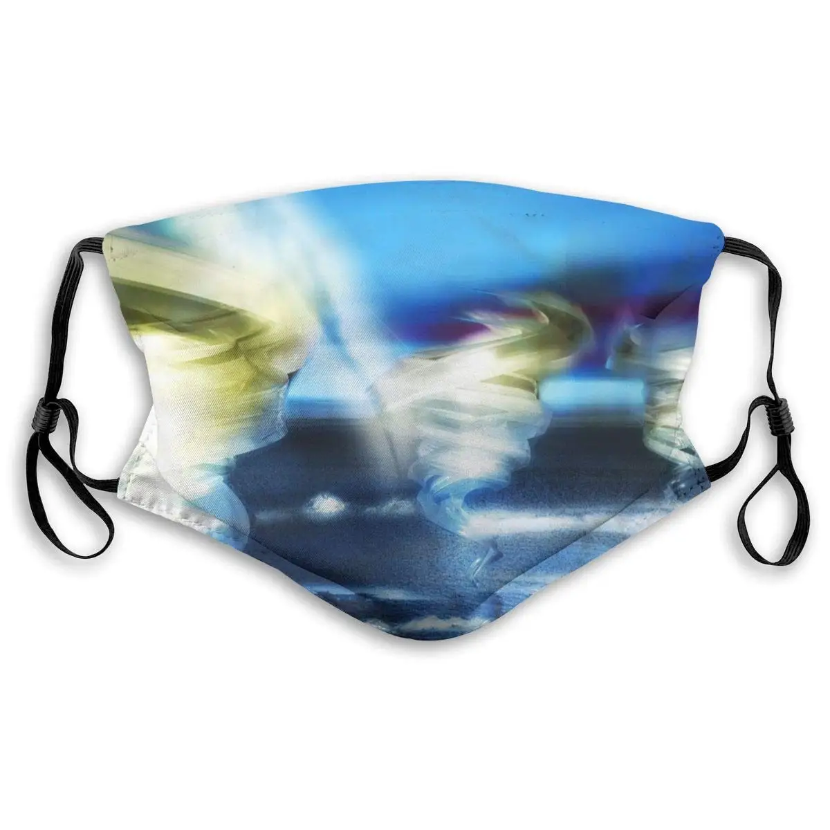 

Cool 3D Tornado Washable Reusable Mask, Anti Dust Half Face Mouth Mask For Kids Teens Men Women With Adjustable Ear Loops