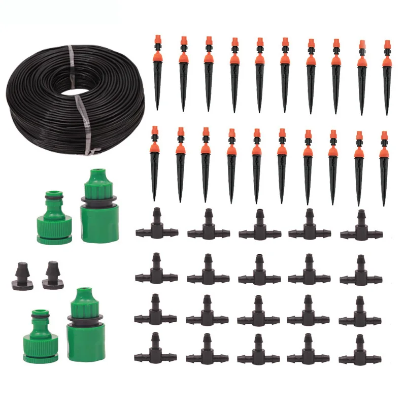 20 м микро капельного регулируемый автоматический полив сад автоматическая