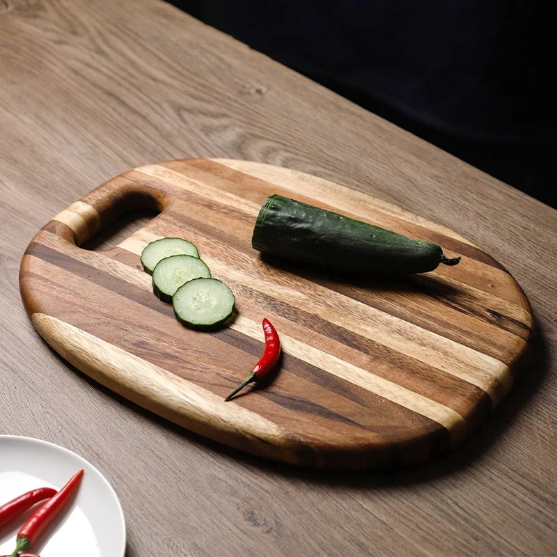

Доска для кухни из черного ореха, разделочная доска, доска для десертов, фруктов, деревянные тарелки