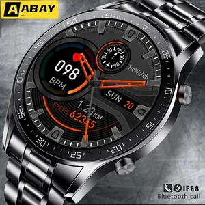 2021 new for huawei smart watch men waterproof sport fitness tracker weather display bluetooth call smartwatch for android ios free global shipping