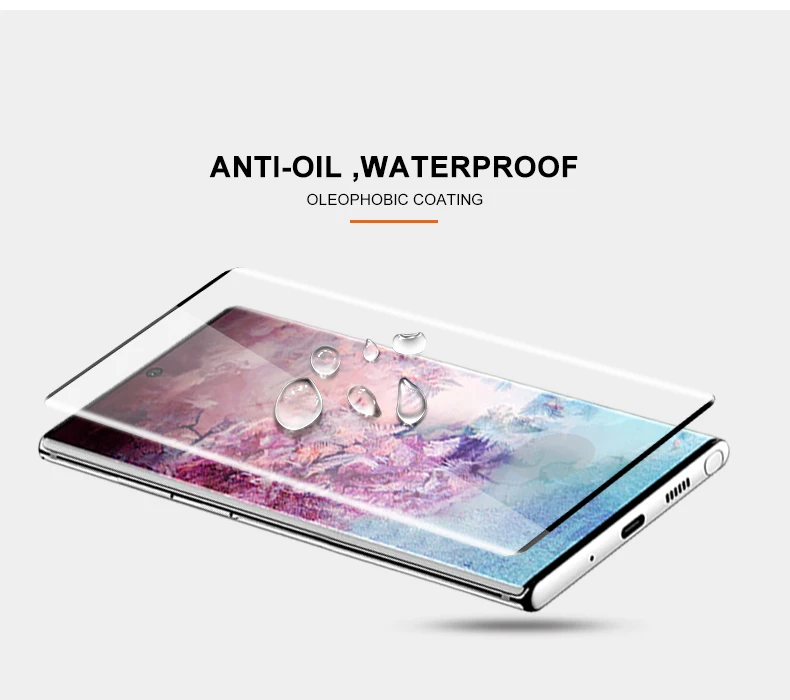 YIYONG 3D Edge изогнутое стекло для samsung Galaxy Note 10 Plus Закаленное стекло-экран протектор для samsung Note 10 9 S S10 E стекло