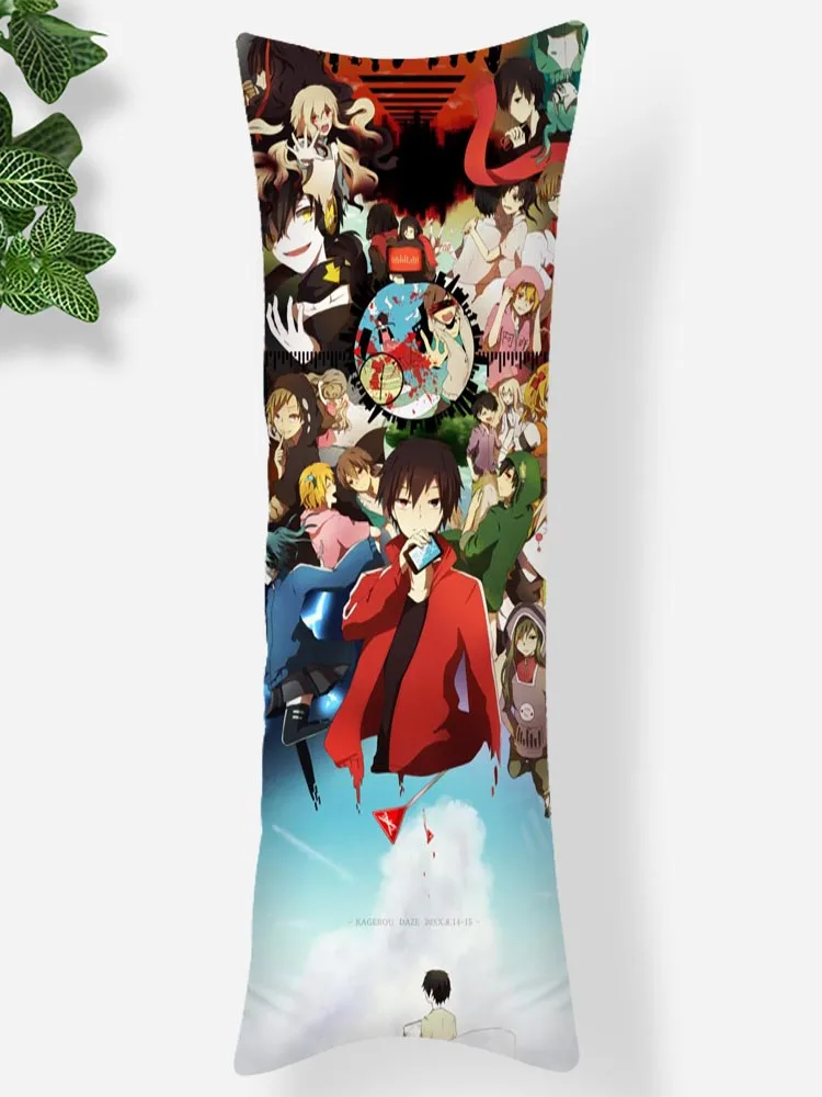 Домашний декор Kagerou Project чехол для подушки 3D двухсторонний Шелковый Гладкий