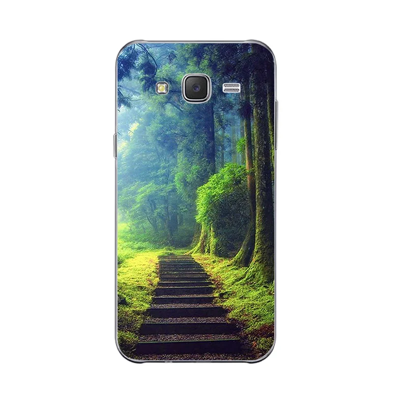 Phone Case For Samsung Galaxy J3 J5 J7 (2016) Back Cover Grand Prime G530 Shell Soft TPU Cellphone Beautiful Views Design | Мобильные