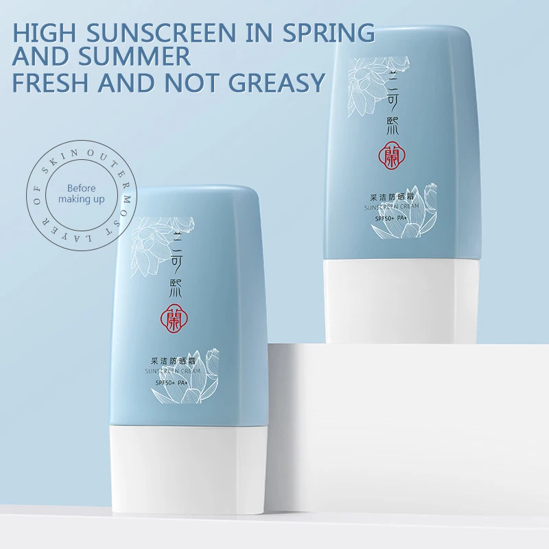 

3 In1 Moisturizing Sunscreen Concealer Sun Cream Facial Body Sunscreen Whitening Sunblock Skin Protective Cream SPF 50 Unisex