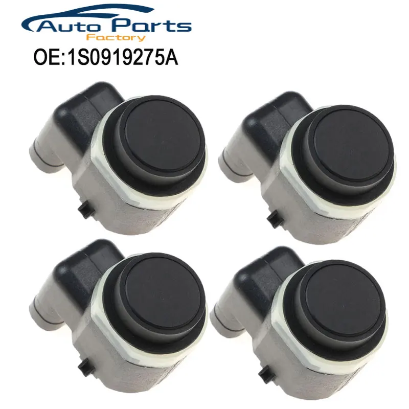 4 PCS PDC Parking Sensor For AUDI A1 A3 A4 A5 A6 V W Passat Tiguan Touran Polo Golf SEAT SKODA Octavia 1S0919275A | Автомобили и