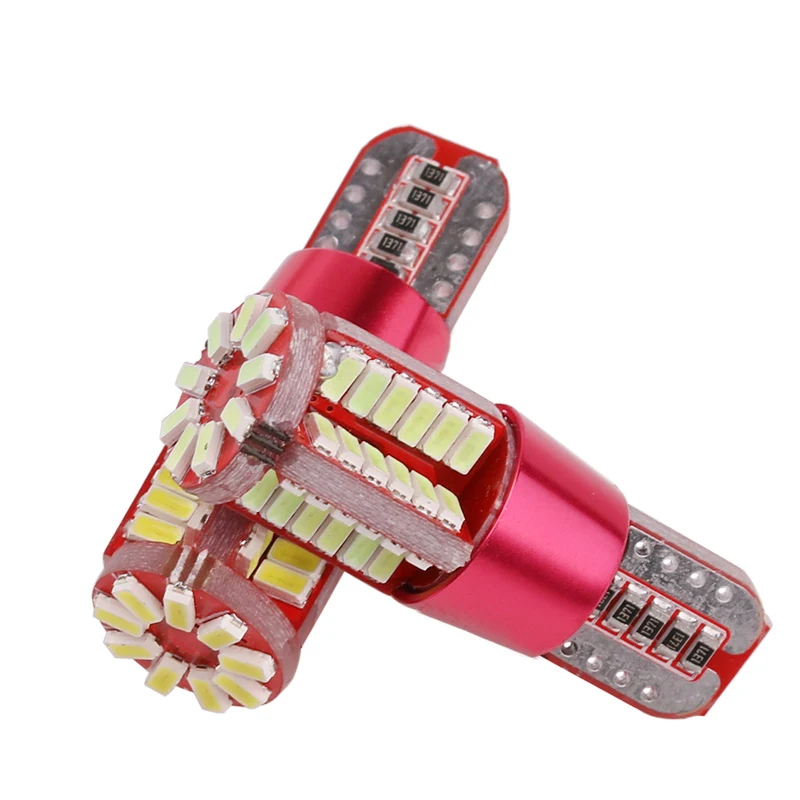 2X 360 градусов shine 3014 57smd t10 w5w 194 номерной знак лампа 10 мм разъем автомобисветильник