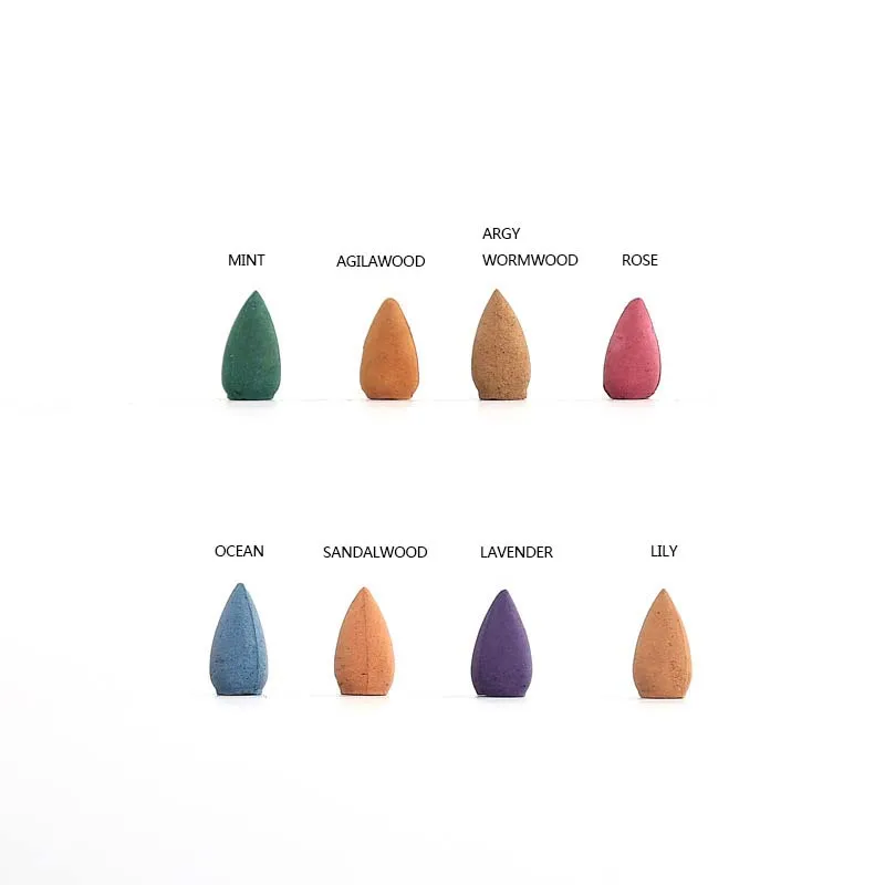 50 шт. Ладан конусов маленький монах кадило в виде маленького Будды обратного Офис