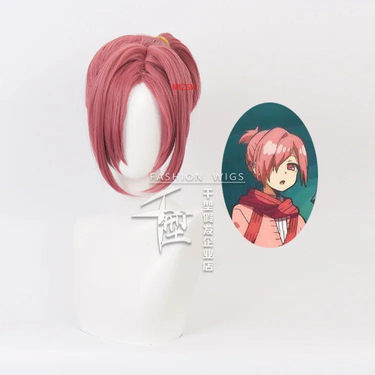 

Ponytail Short Wig Cosplay Costume Jibaku Shounen Toilet-bound Hanako kun Heat Resistant Synthetic Hair Party Wigs