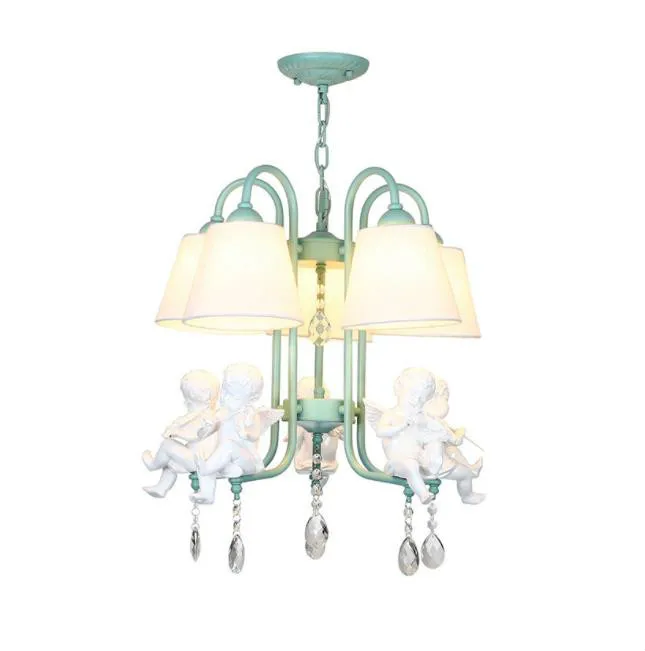 

YSN Scandinavian Style American Rural Angel Dining Room Lighting Lighting Lighting Lighting Warm Bedroom Chandelier