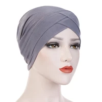 sale muslim underscarf caps forehead cross stretch inner hijabs women headscarf bonnet ladies head wraps turban female hats