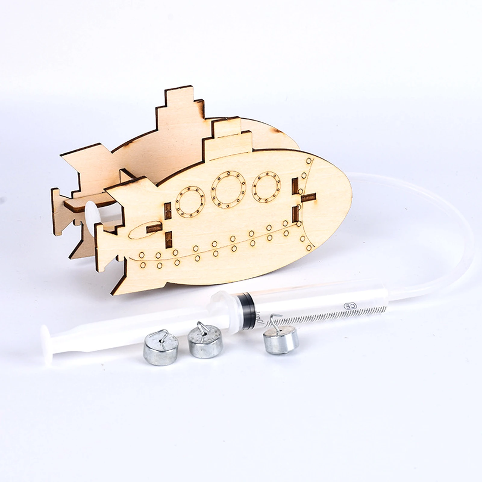 

DIY Mini Submarine Ship Boat Model Montessori Educational Kids Toys for Children Assemble Submarine Science Learning Toys Games