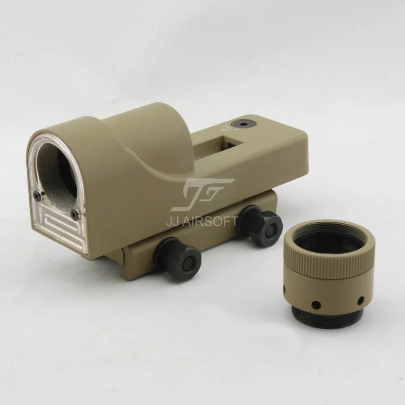 JJ Airsoft 1x24 Reflex Red Dot(черный/коричневый) RX06: Reflex треугольник сетка(ePacket/HongKong Post Air Mail