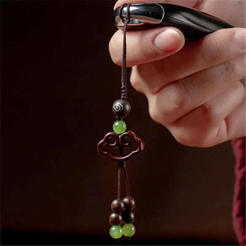 Небольшая листовая красного сандалового дерева желаемое Кулон Мужской