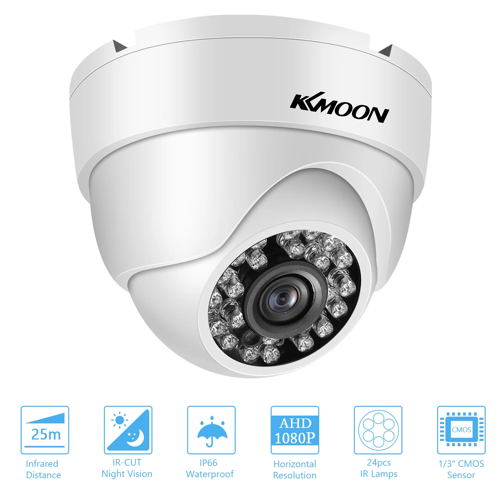

720P Analog Security Camera Surveillance CCTV Camera Outdoor Weatherproof,Infrared Night Vision,Motion Detection for Analog DVR