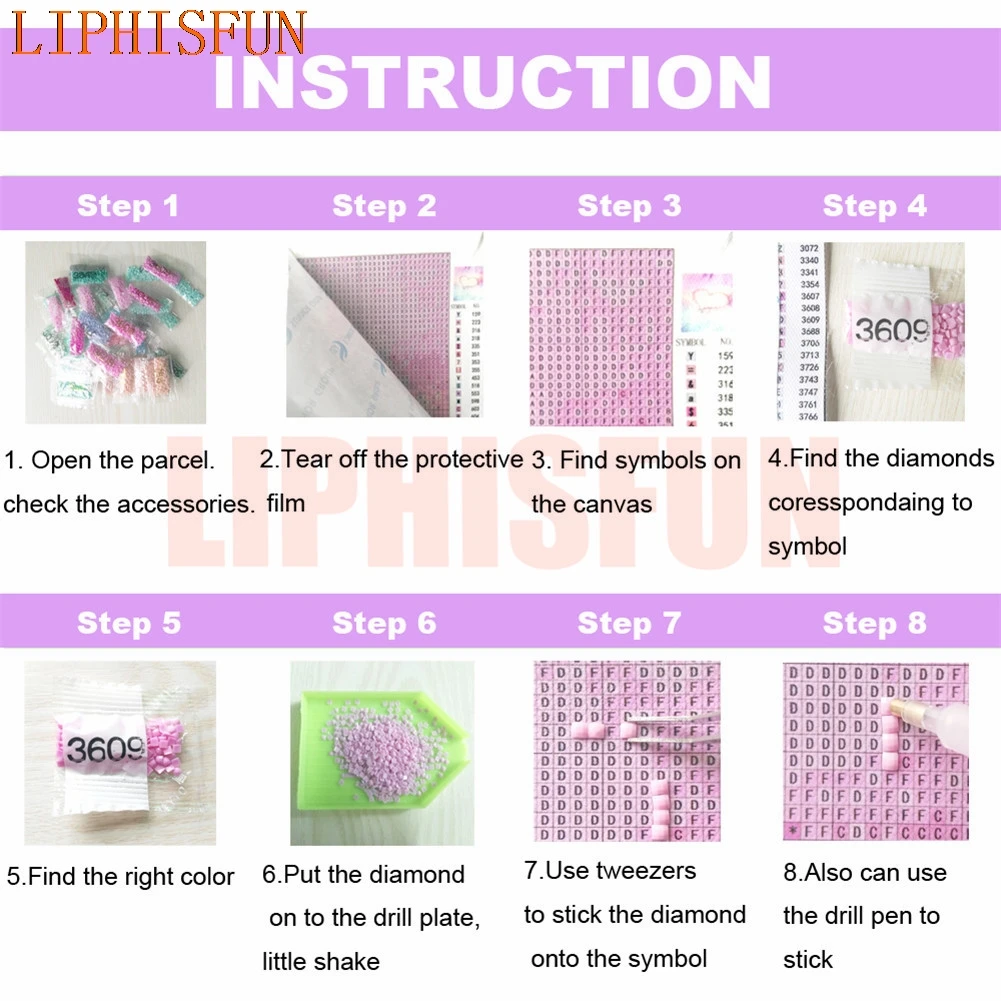 5D Full Drill DIY Diamond Painting Scenery House Square Rhinestone Embroidery Cross Stitch Mosaic|diamond mosaic|5d full drilldiamond embroidery