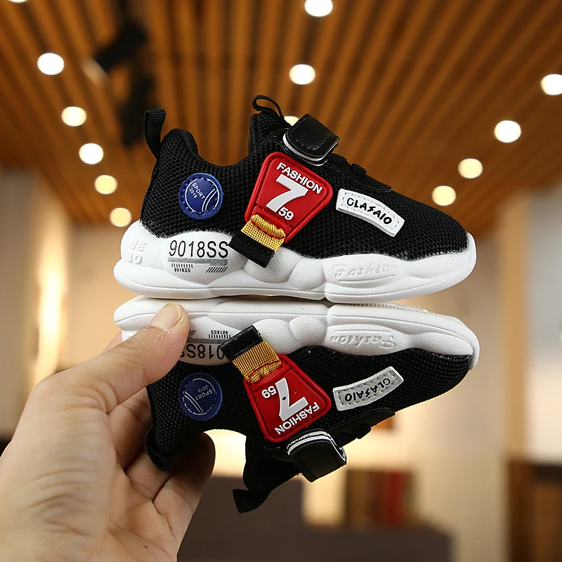 Детские кроссовки для мальчиков обувь девочек сезон весна-осень спортивная