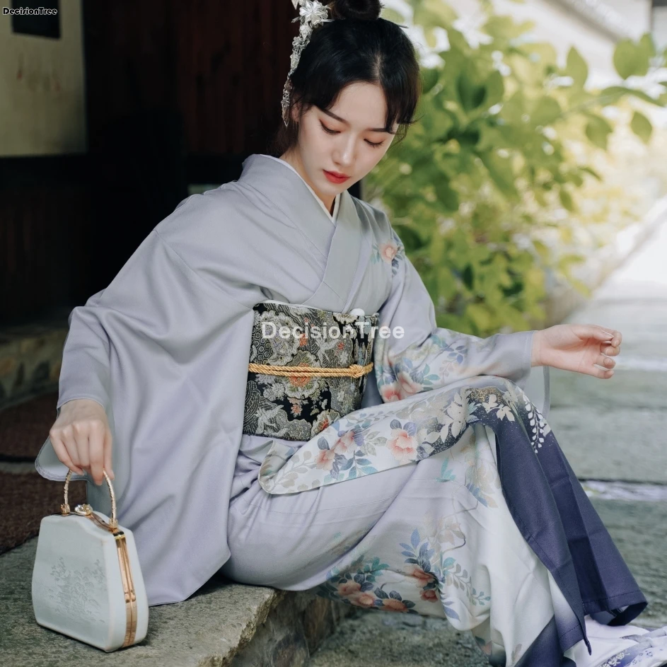 2021 японское традиционное кимоно с obi женское платье для фотосессии косплей