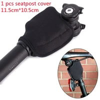 generic seatpost cover for suntour suspension seatpost black protective case for suntour ncx seatpost finger guard protection