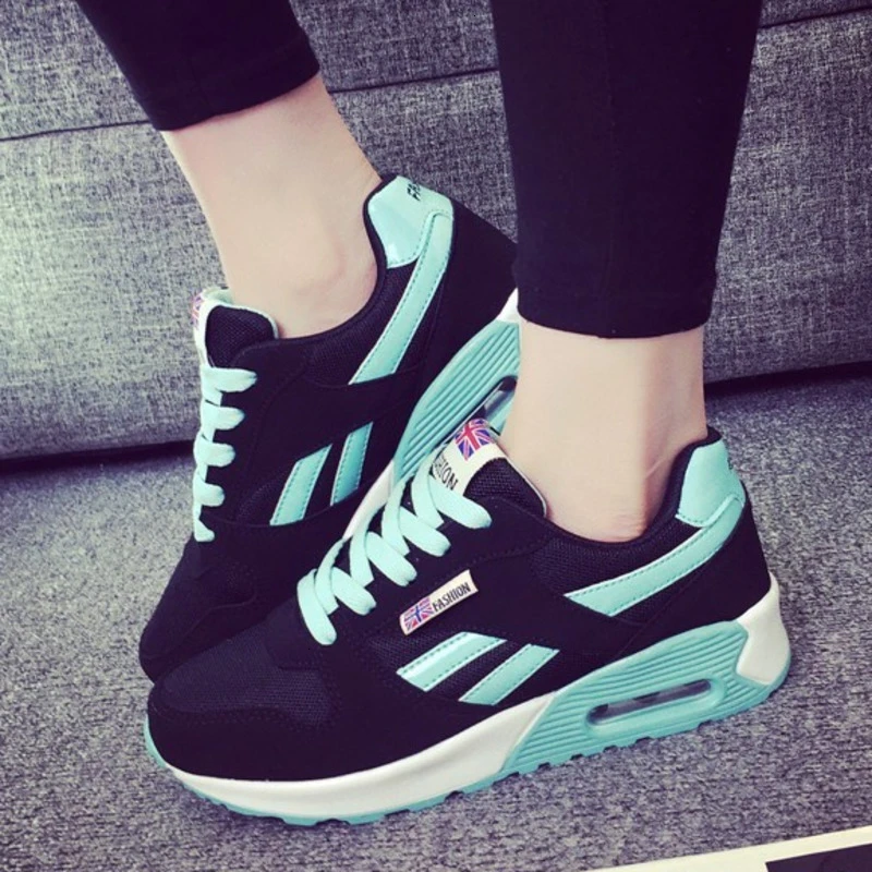 Новинка спортивная обувь на воздушной подушке женские дышащие сетчатые