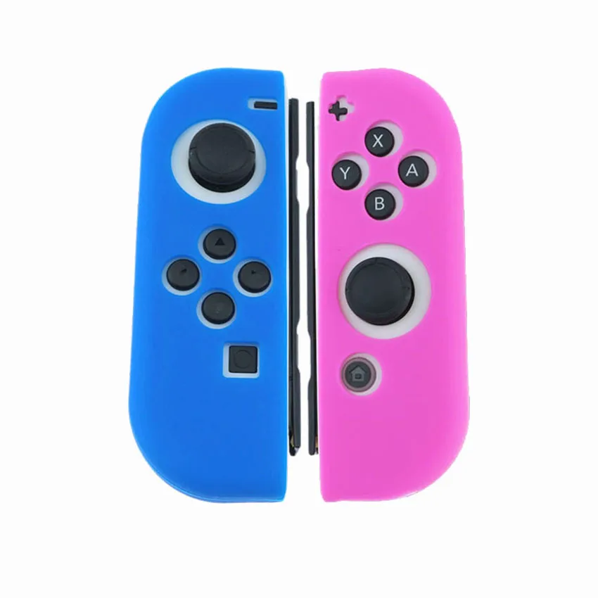 BL YuXi для nyd Switch NS Joy Con корпус на замену чехол для NX JoyCons контроллер чехол Противоскользящий защитный чехол для кожи - Цвет: BL