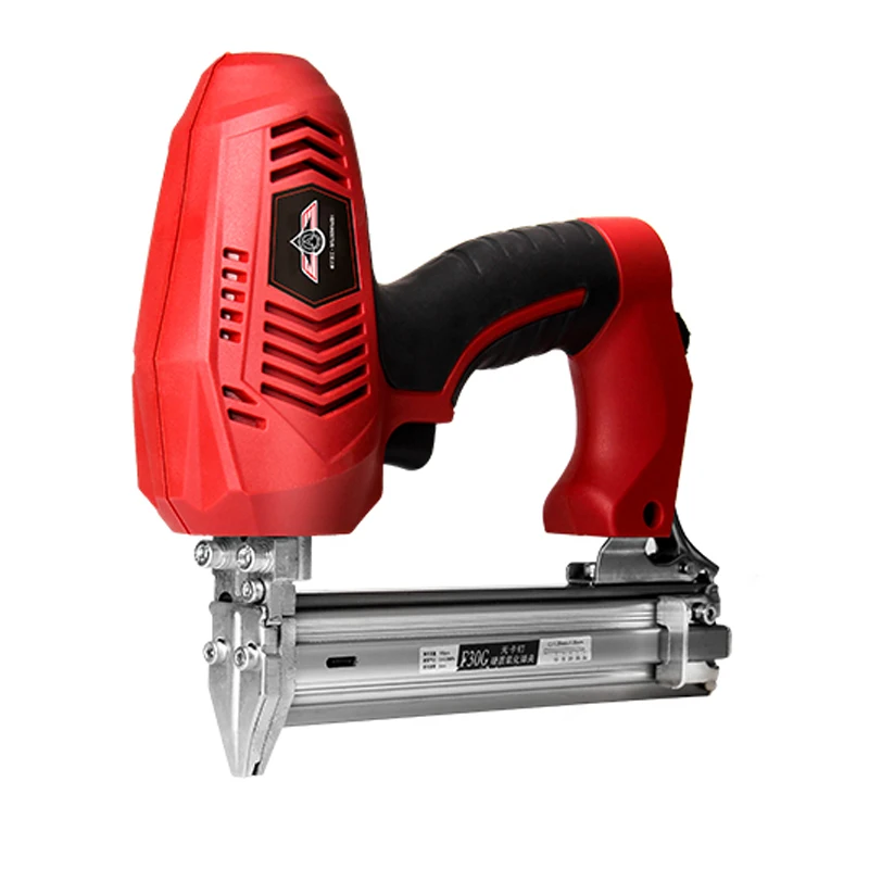 

Электрический гвоздезабивной Пистолет двойного назначения маленький портативный прямой код домашний DIY деревообрабатывающий декоративны...