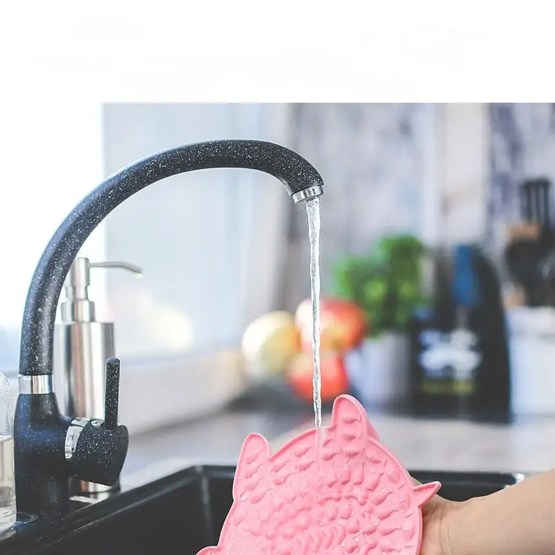 Силиконовый коврик для собачьих питомцев тарелка медленного питания