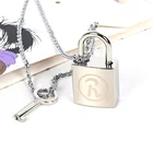 Ожерелье с подвеской-замком для влюбленных аниме Осаки Нана хонджо Рен, ювелирные изделия для косплея ИИ ядзавы