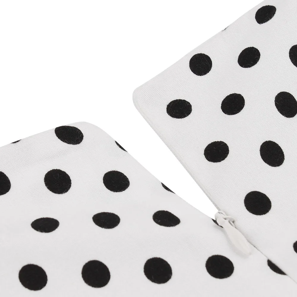 Женское винтажное платье в черный горошек размера плюс летнее без рукавов с