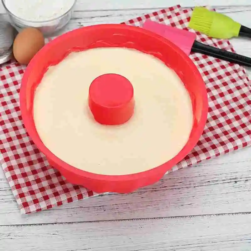 

4Pcs Kitchen 3D Swirl Shape Silicone Butter Cake Mould Kitchen Baking Form Tools for Cake Bakery Baking Dish Bakeware Mold
