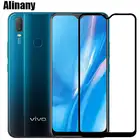 Защитное стекло для Vivo Y11, Y12 с черной рамкой