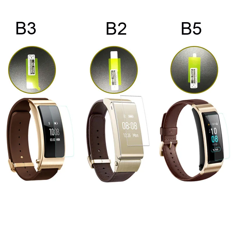 10 шт. для huawei Honor Band 5 4 3 пленка браслет протектор экрана для huawei B5 B3 B2 Band 3 pro защитный напульсник Pantalla