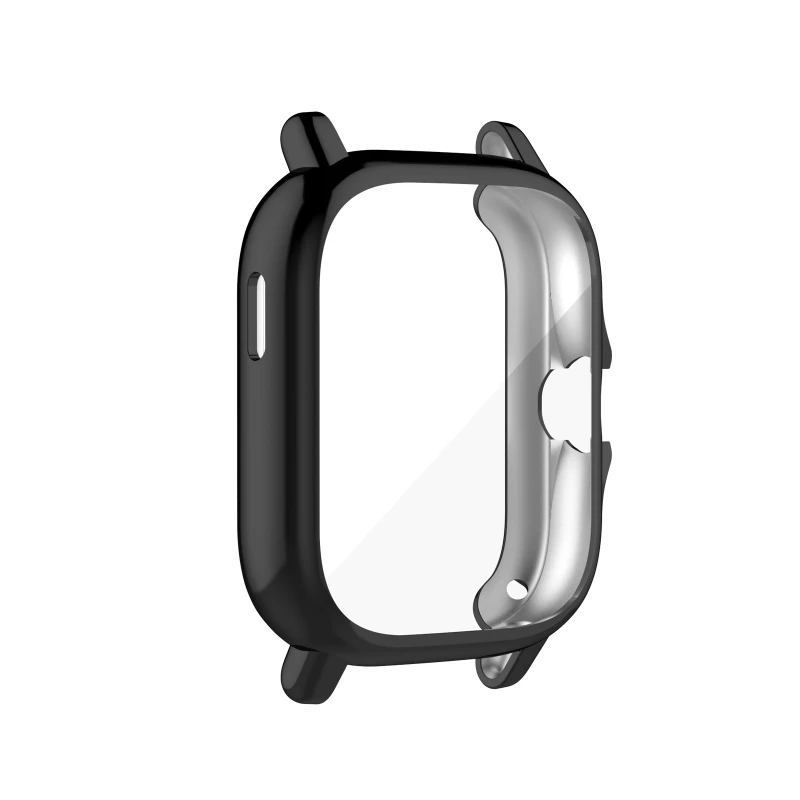 Full Coverage Protective Cover Plating TPU Case For Huami Amazfit GTS2 Smartwatch Protector Frame Shell