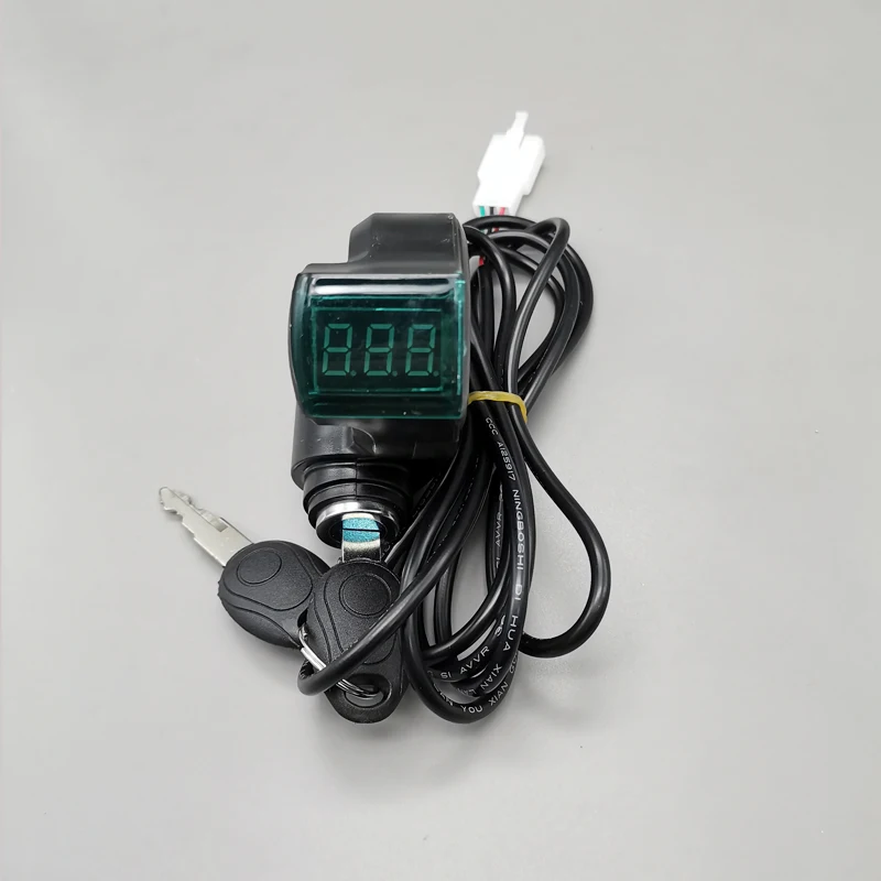 12V 99V ЖК экран для отображения данных о заряде аккумулятора контроль скорости 3