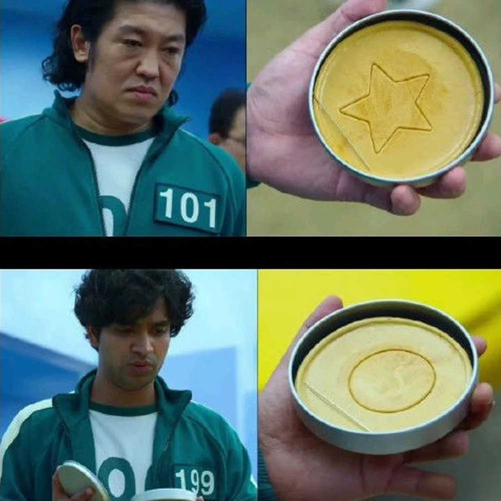 

Squid Game 456 Movie Netflix Cosplay Villain Red Overalls Box Without Cake Popularity Movie Props