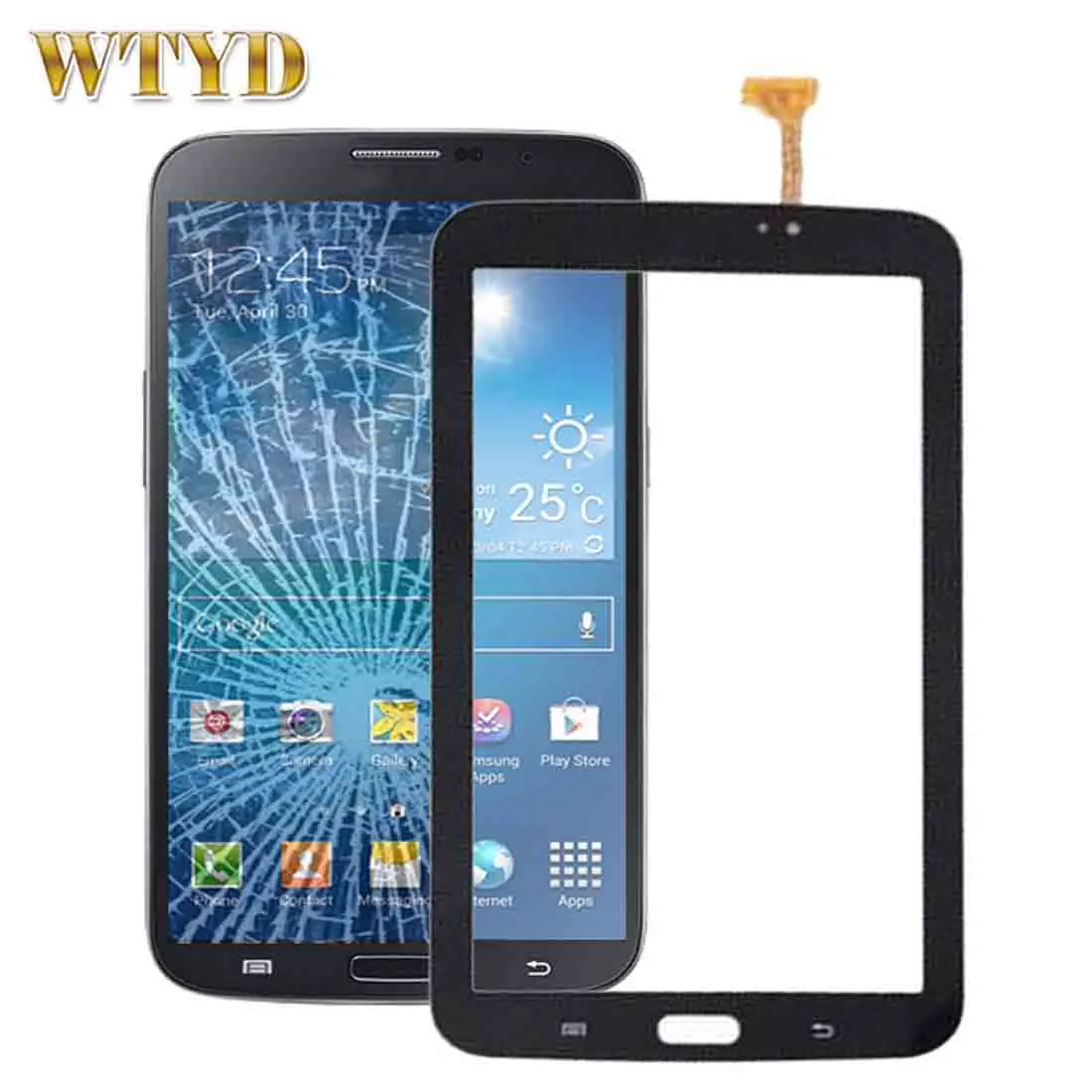 7 0 дюймов для планшета Galaxy Tab 3 сенсорная панель дигитайзер сенсорный экран