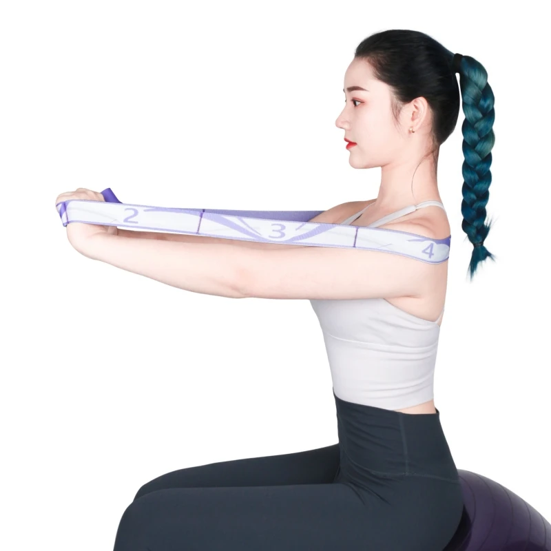 

1PC Yoga Resistance Band Anti-slip Elastic Stretch Strap Belts Fitness Leg Stretching Fitness Training Tools