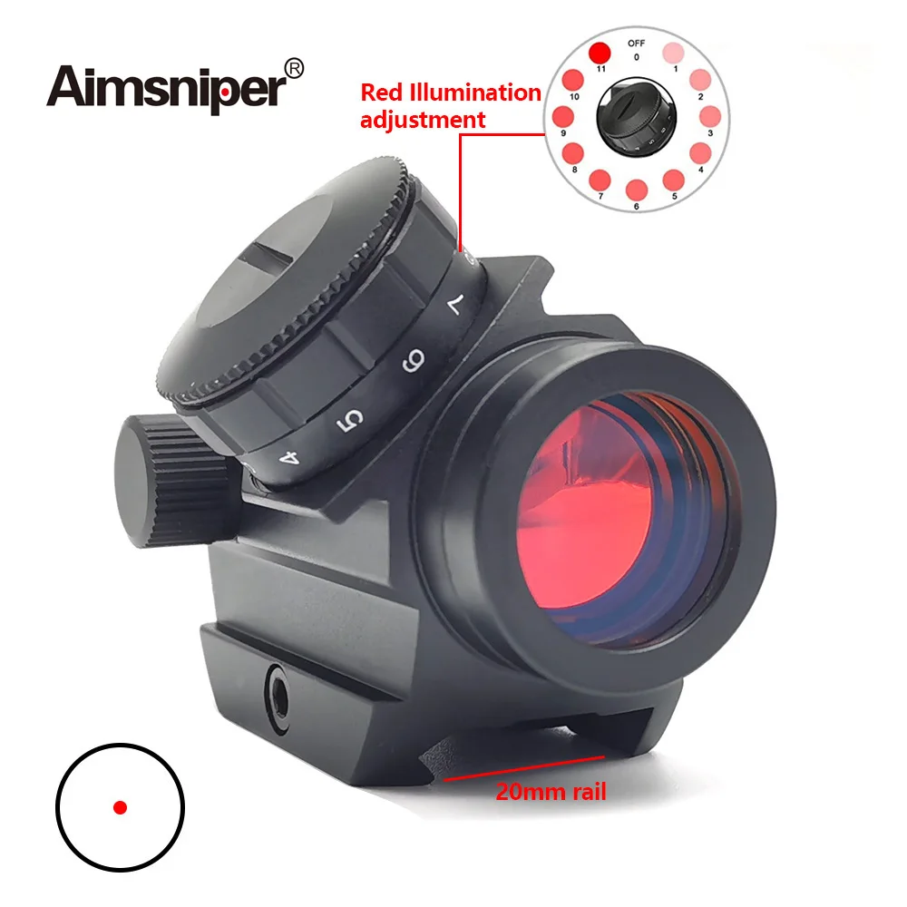 Охота 1x25 Trs 25 Red Dot оптический прицел голографическая тактический для AR15 Airsoft 3MOA HD