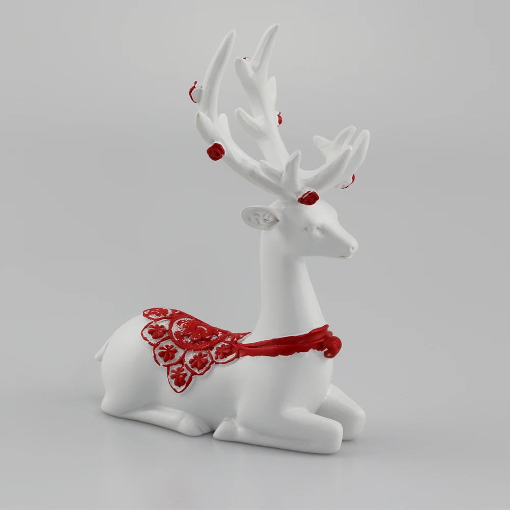 Статуэтка оленя из смолы подставка для дисплея стеклянных линз шаров фотосъемки