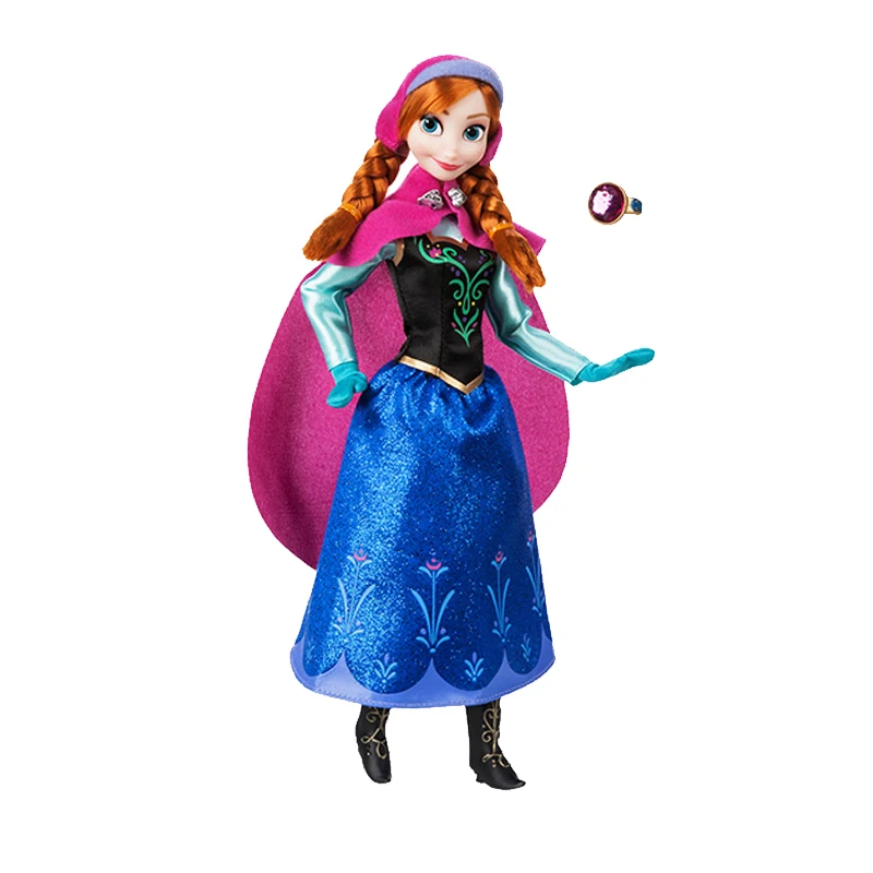Оригинальная кукла Принцессы Disney Холодное сердце Классическая Анна фигурки