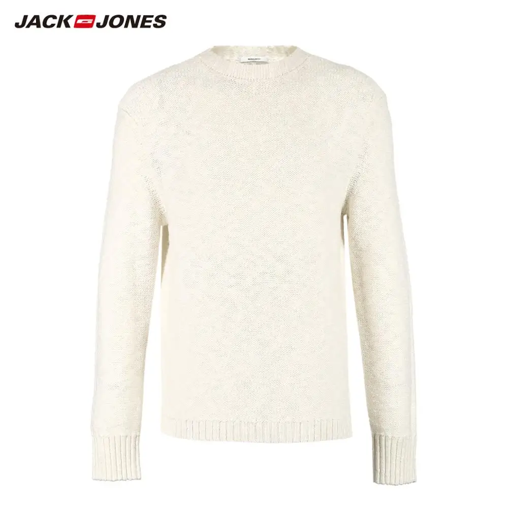 JackJones мужской сплошной цвет шерстяной ткани свитер 218425528