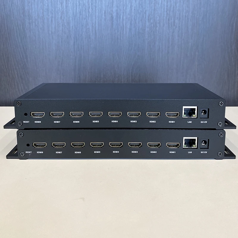 Ip видеокодер Dibview 8ch HDMI совместимый с H.264 H.265 IPTV MPEG4 RTSP HLS RTMPS HD прямая трансляция