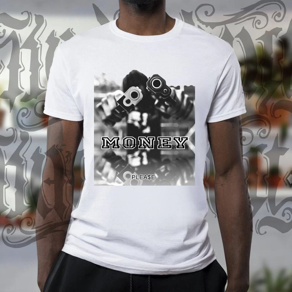 Мне нужна футболка для денег банкомат гангста пистолеты |